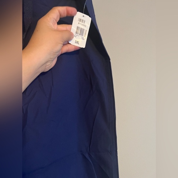 Landau essential navy blue reversible scrubs pants size SML - Picture 4 of 4